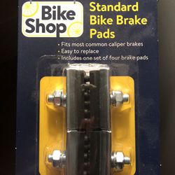 Bike Shop  Standard Bike Brake Pads  Set Of 4 Pads