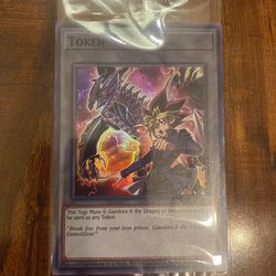 Yugioh Token TKN5-EN001 Holo Rare Sealed In Plastic! Brand New!