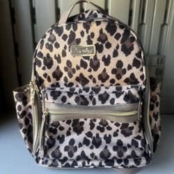Itzy Riyzy Leopard Diaper Backpack