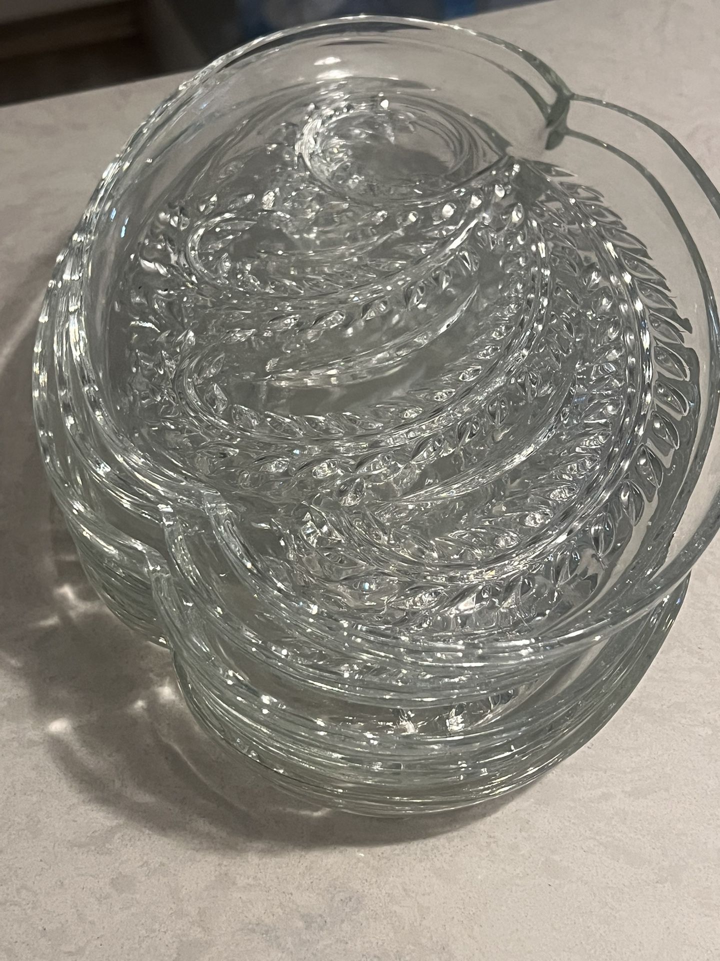 Vintage Chrystal Tray