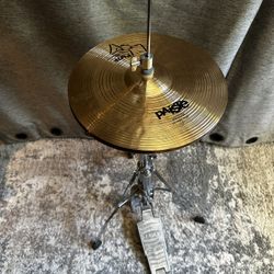 Paiste Alpha hi hats with stand