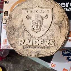 Oakland Raiders Wall Decor Plaque