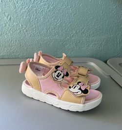 H&M Toddler Girl Minnie Mouse Sandals Size 12