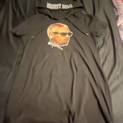 Chris brown Custom Dress With Hoodie