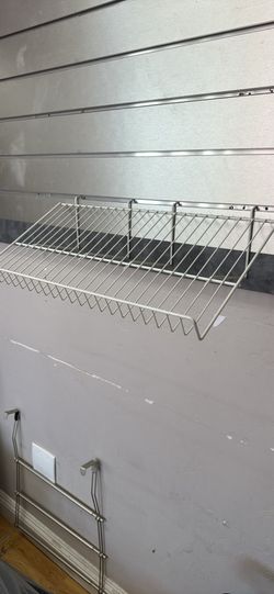 Slatwall racks / shoe organizers or display