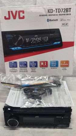 JVC Stereo CD 💿 Player 📞 Bluetooth 🎶