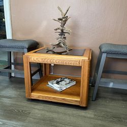 Oak Side Table