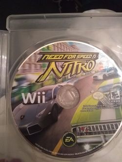 Wii Need for Speed Nitro Game