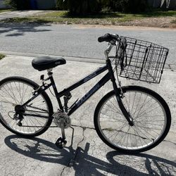 26 Inch Raleigh Bike With Basket 