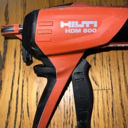 Hilti HDM500 Adhesive Cartridge Holder/gun