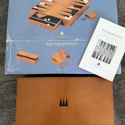 beautiful Vintage Backgammon game