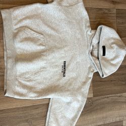 Light Oatmeal Essentials Hoodie