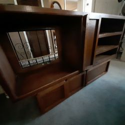 Oak Entertainment Center