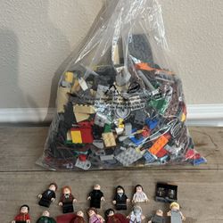 Lego Pieces and Mini Figures Harry Potter about 3 pounds $30 for All xox