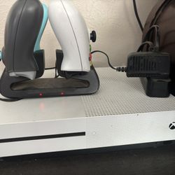 Xbox One And Two Controllers