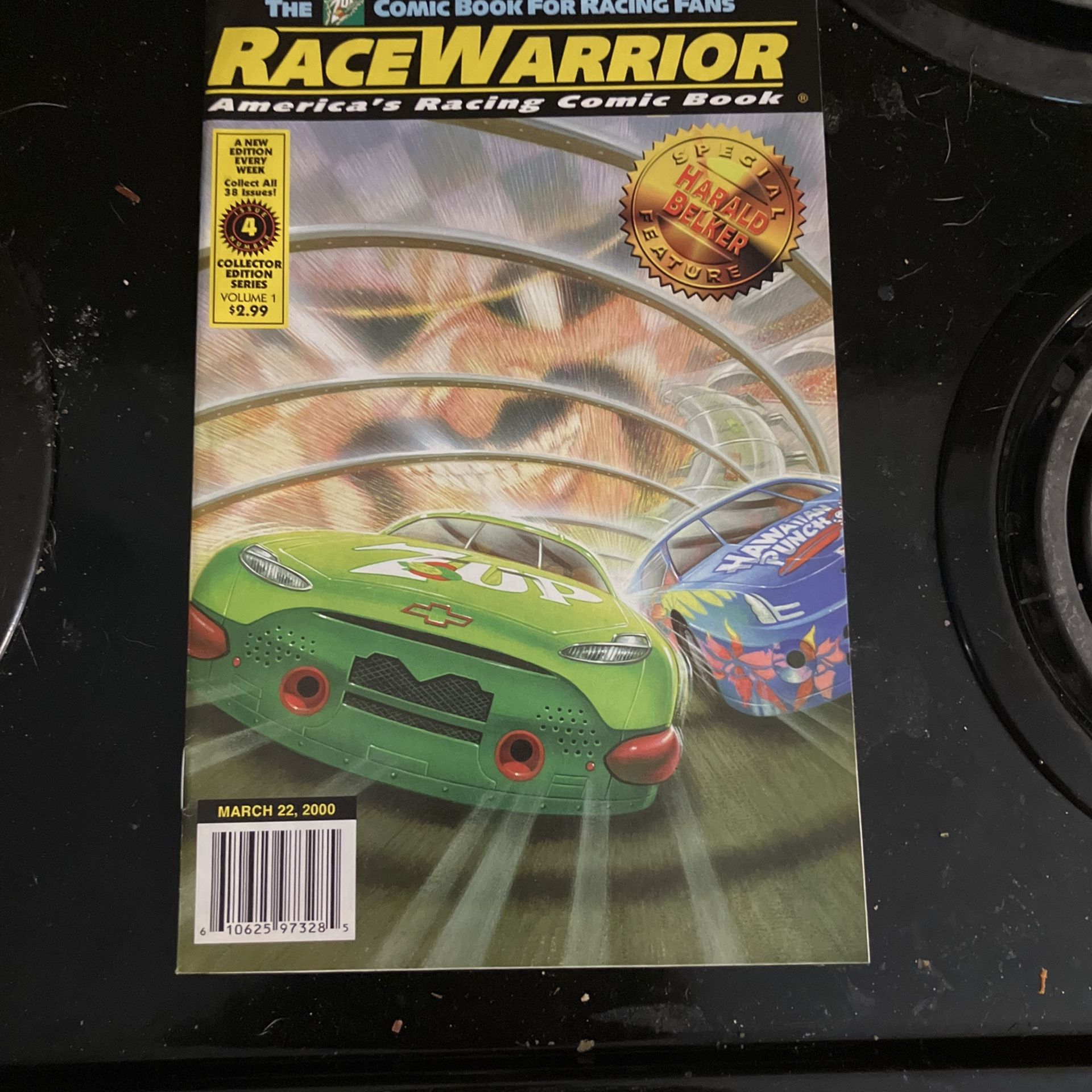 RACE WARRIOR Comic. America’s Racing Comic