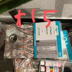 Fish Stand , Curtains, Kid Toys , And Work Out Gliders, 