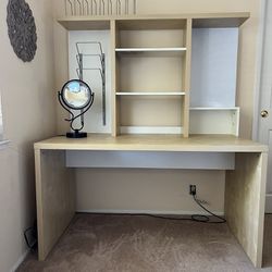 Desk with Shelving