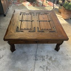 Hardwood Coffee Table 