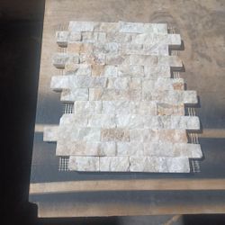 Authentic PEruvian Andes Onyx split face  1x2