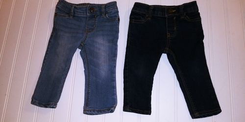 Oshkosh B'gosh baby girl size 6M denim jeans