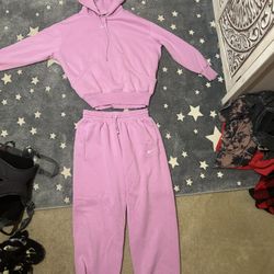 New purple nike womens set
