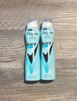 Degree Total Protection Refreshing Rain Dry Spray $4 Each