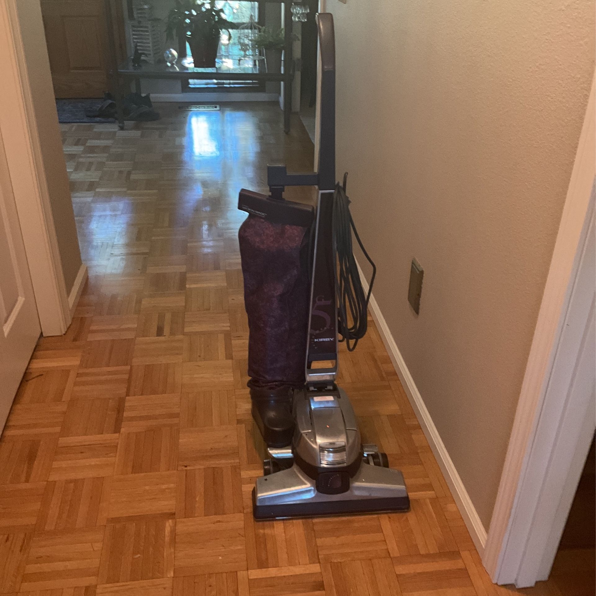 Kirby self Propelled Vacuum. Good Working Condition with almost all Accessories.