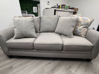 Gray sofa