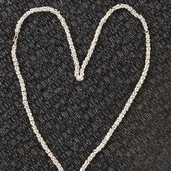 925 Heavy And Thick Silver Men Chain Weight 80 Grams