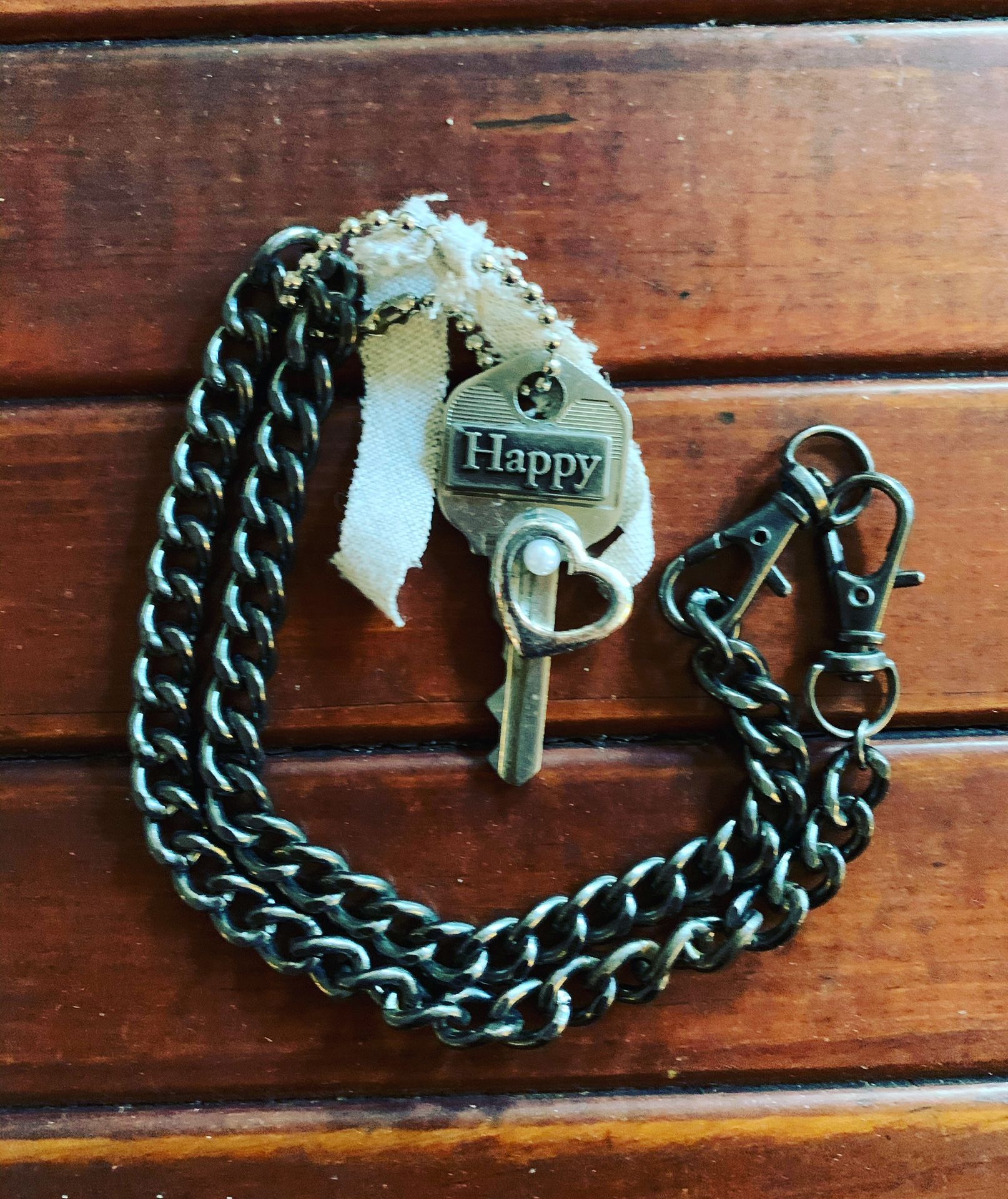 HAPPY Handmade Choker Necklace