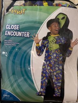 Kids alien close encounter costume