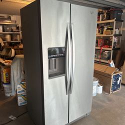 Whirlpool Side by Side Refrigerator 