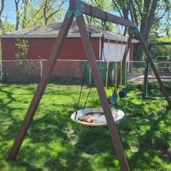 A-Frame Classic Swing Set