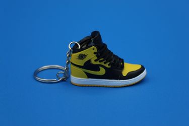 Nike Jordan 1 Yellow Toe Shoe Key Chain
