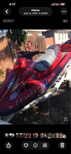 1999 Kawasaki STX 1100 jetski