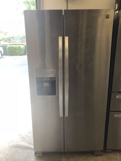 New Kenmore side-by-side refrigerator