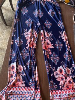 Womens Drawstring waist pants