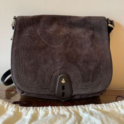 Dramatic Price Drop For Vintage Deep Chocolate Brown  Shoulder/Crossbody Bag By Cole HAAN