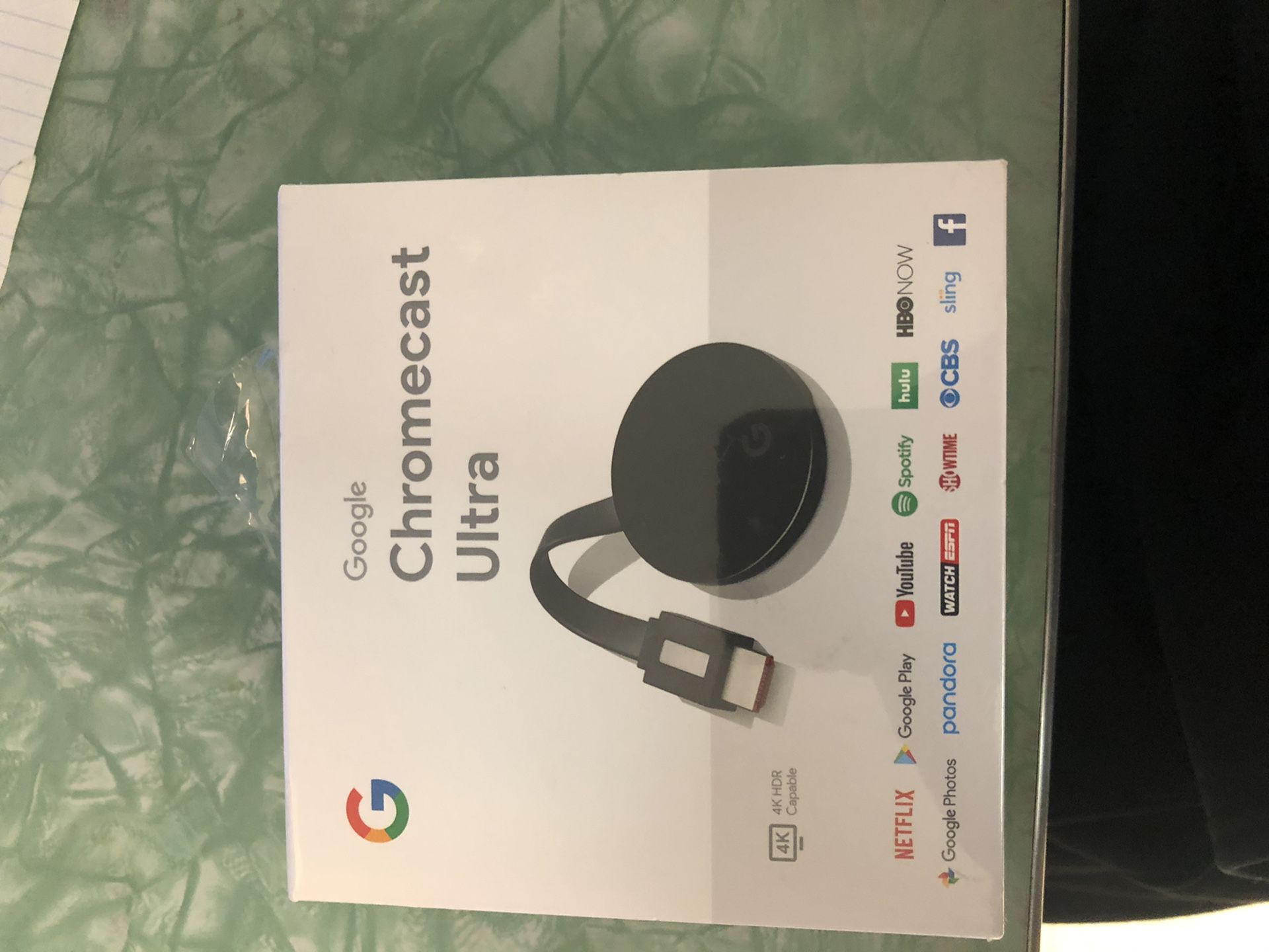 Google chromecast ultra 4k