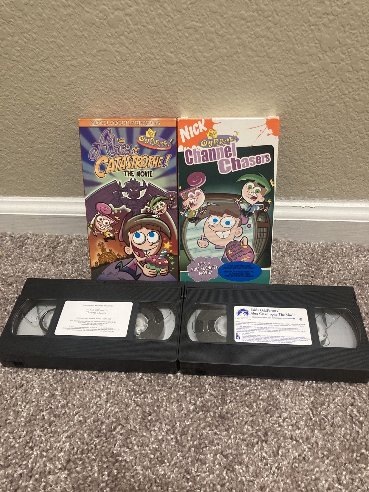 Fairly Odd Parents VHS Lot
