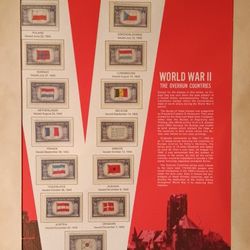 Vintage World War II Stamp Collection See Our Other Great Vintage Art Antiques Jewelry Sports Collectibles Now Posted