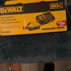 Brand New To Deewalt With Two New Batteries