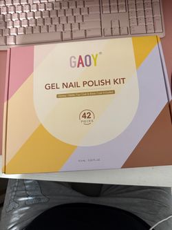 GAOY Gel Nail Polish Kit 42 Pieces