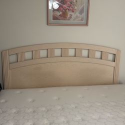 Bedroom Set: Headboard, Dresser, Mirror, Nightstand
