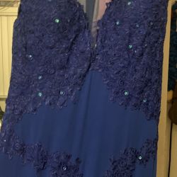 Beautiful Royal Blue Dress