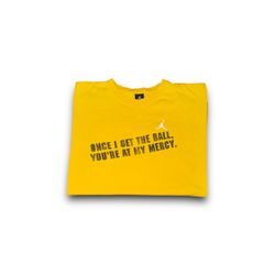 Vintage Air Jordan “once I get the ball you’re at my mercy” t-shirt men’s 3XL 
