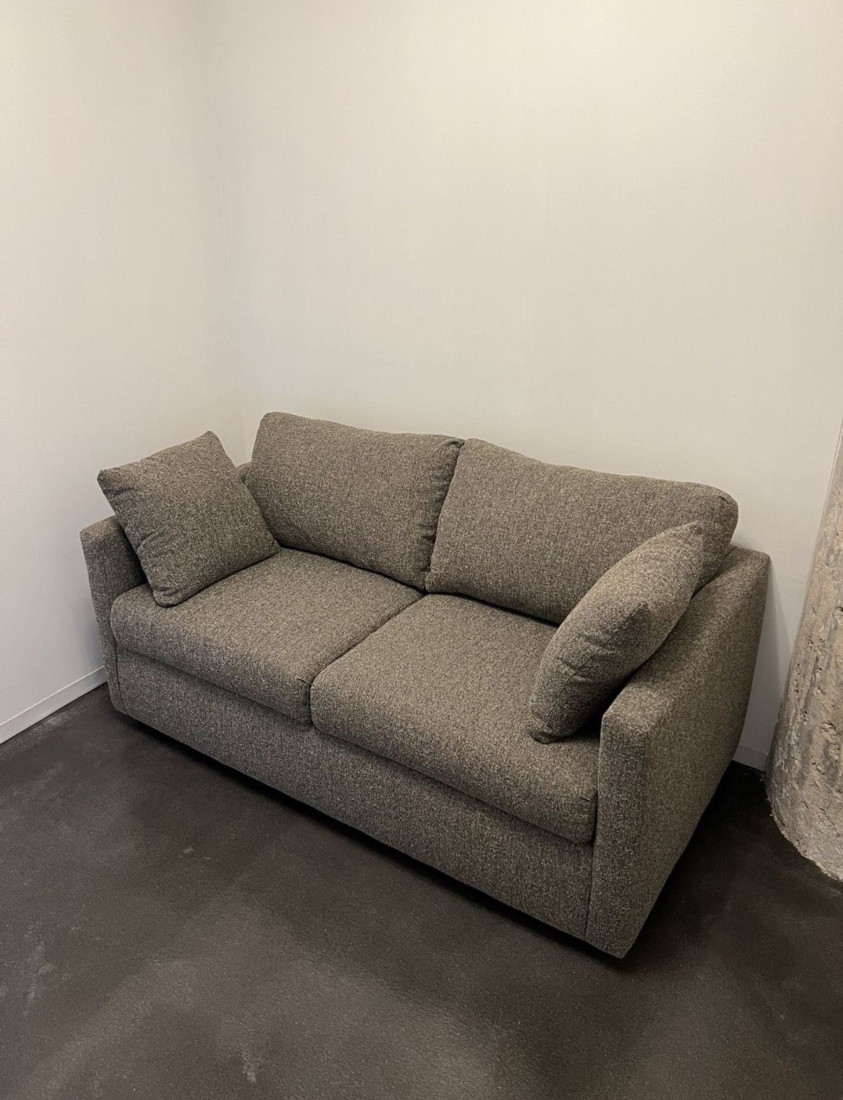 Joss & Main Dark Gray Fabric Sleeper Sofa