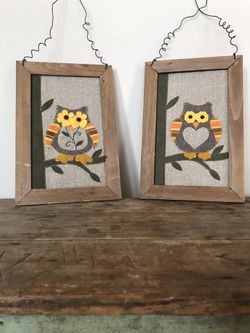 Owl fall decor