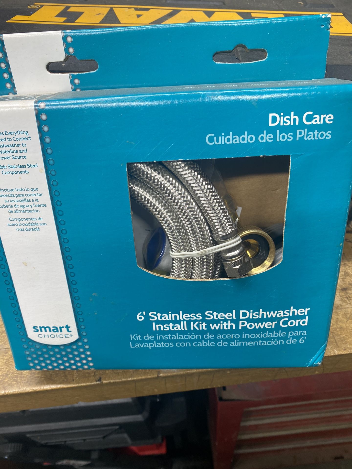Dishwasher install kit